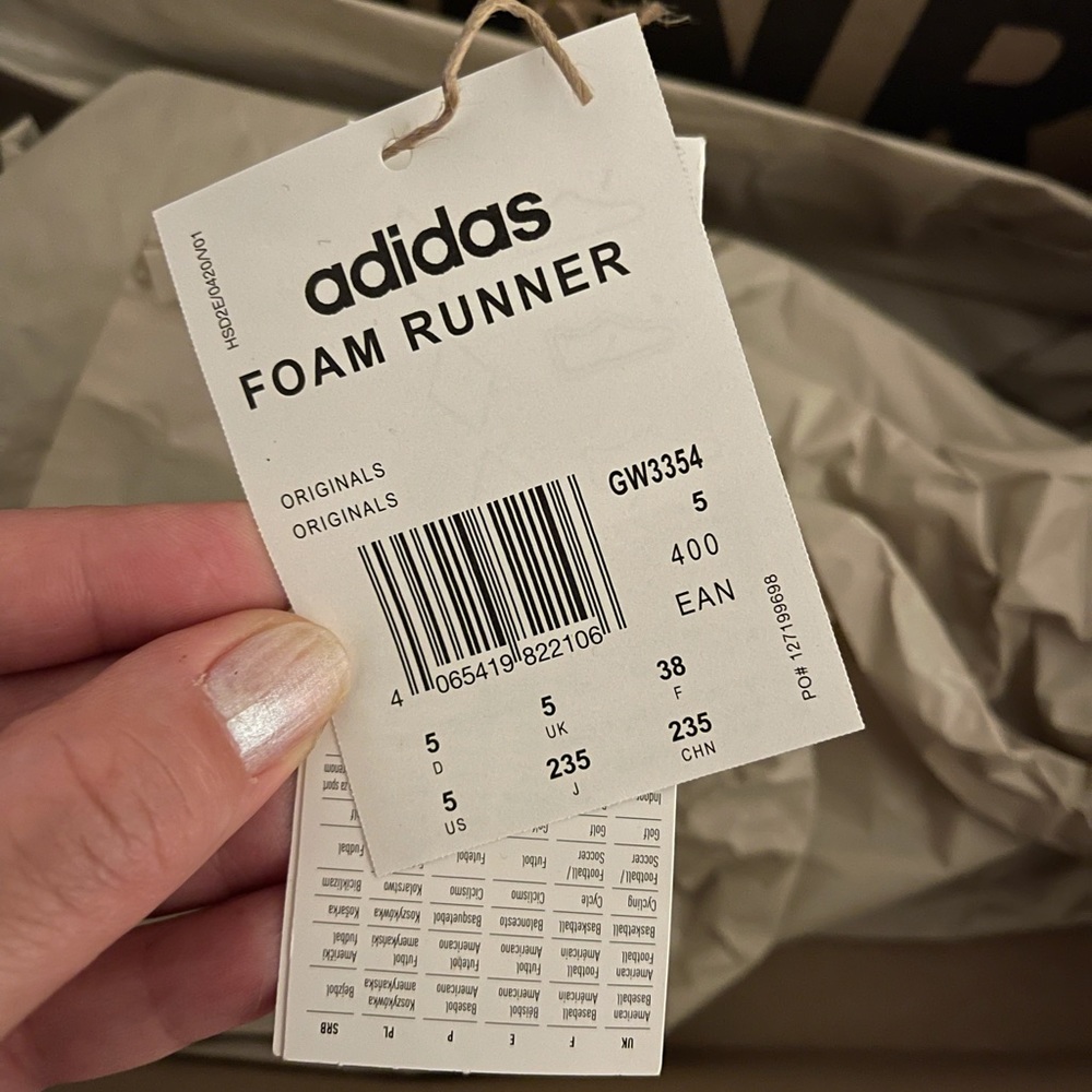 Adidas Yeezy Foam Runners Ochre - Picture 2 of 2